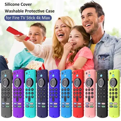 universal remote control Silicone Cover Washable firestick 4k tv stick Case Shockproof fire tv stick