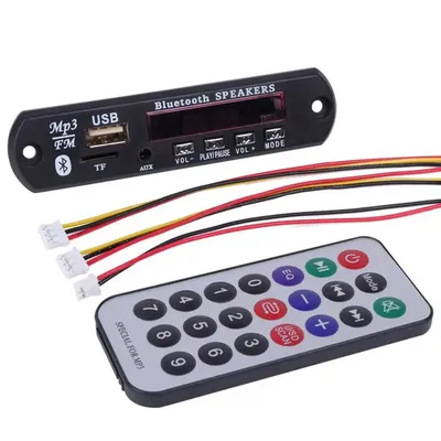 Bluetooths MP3 Decoders Module Board Wireless Bluetooths Audio Remote Module MP3 Player Module