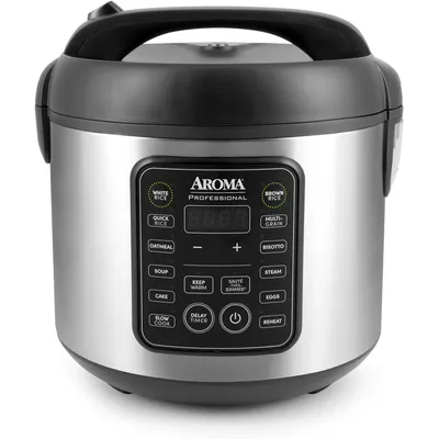 NEW Grain Cooker, Sauté, Slow Cook, Steam, Stew, Oatmeal, Risotto, Soup, 20 Cup 10 Cup uncooked,