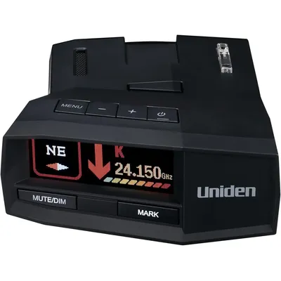 R8 Extreme Long-Range Radar/Laser Detector, Dual-Antennas Front & Rear Detection , Built-in GPS