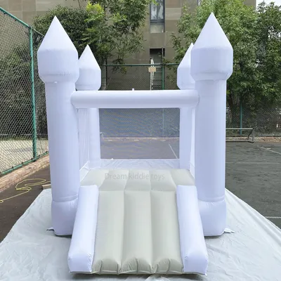 Mini bouncy castles inflatable bounce House with slide kids inflatable trampoline