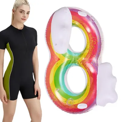 Swimming Rings For Adults Large Multifunctional Floats For Adult Cute Swim Floats For Entertainment