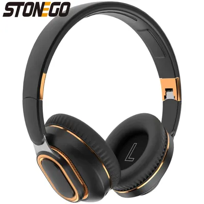 Wireless Headphones, HiFi Sound with Microphone, Gaming Headset for PC, Enjoy Music, Portable