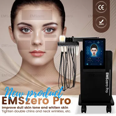 EMSzero Pro Wrinkle Removal Anti-aging Microcurrent Facial Lifting Skin Tightening Facial Machine