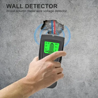 Metal Finder Wood Studs Detector AC Voltage Live Wire Detect Wall Scanner 3 in 1 Metal Detector