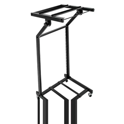 16U Rack Mount Mixer Case Stand Adjustable Rack Mount for Music Studio Booth Pro Audio Recording