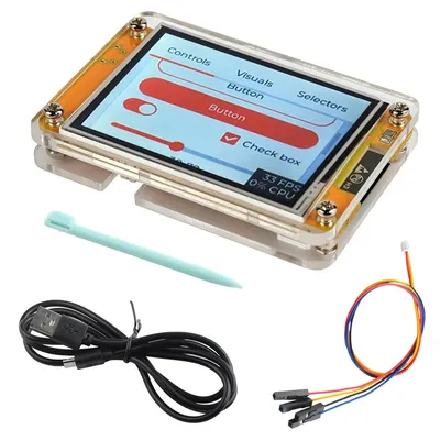 2.8'' ESP32 Module LCD Display + Acrylic Case, Dual-core ESP32-2432S028R WIFI+BT, 240X320 TFT