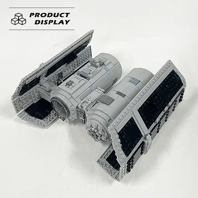 Famous Movie Planet War Spaceship Building Blocks Model Bricks Desktop Decoration Assembly Classic