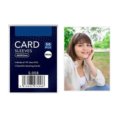 Photo Card Sleeves Card Collector Sleeves Colored Card Film Photocard Sleeves Thickened Photo Card