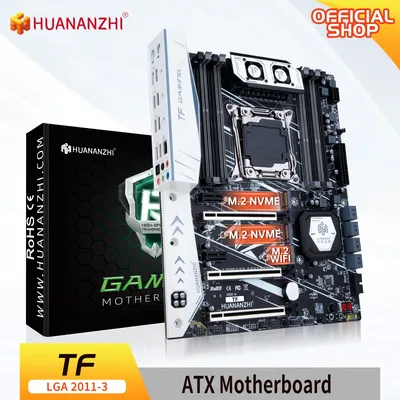 HUANANZHI X99 TF LGA 2011-3 XEON X99 Motherboard support Intel E5 2666 2678 2696 v3 v4 DDR3 DDR4