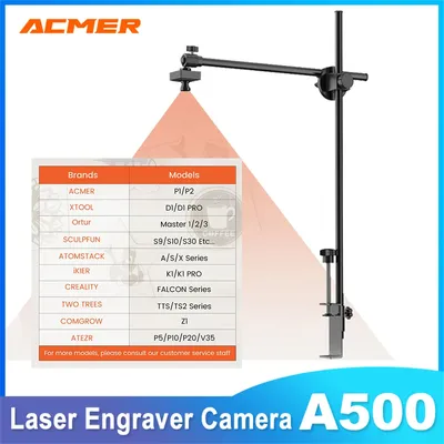 ACMER A500 Lightbrun Camera for ACMER XTOOL SCULPFUN Atomstack Ortur IKIER CREALITY TWO TREES