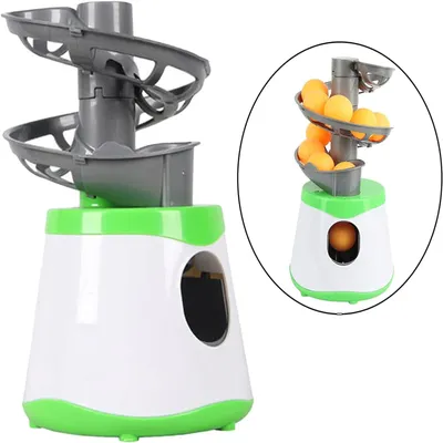 1Pc Automatic Portable Table Tennis Serve Machine Launcher Robot for Ping Pong Ball Lovers Practice