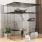 Large Cage for Cats Products 55L X 55W X 55H Inch Freight Free Pet Supplies House of Cats Dog Cages