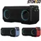 Portable Bluetooth Speaker, Wireless Flashing Lights, TWS Bass Stereo, IPX7 Waterproof, FM, 12H