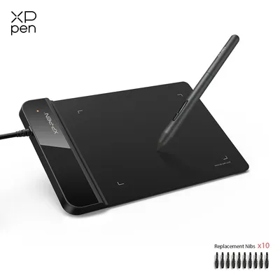 XPPen Star G430S Drawing Tablet 4x3 Inch Graphics Tablet with Battery-free Stylus 8192 levels for