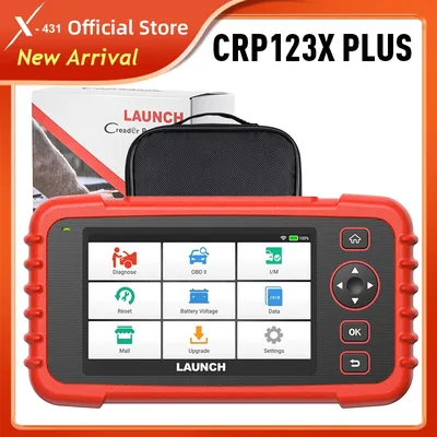 NEW X-431 LAUNCH CRP123X PLUS OBD2 Scanner Car Code Reader Automotive Diagnostic Tool Autoscanner