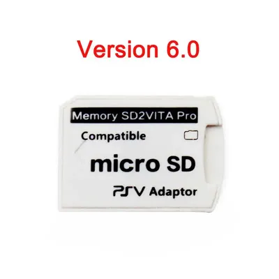 Memory Card Adapter For SonyPlayStation VITA V6.0 SD2VITA Pro Henkaku 3.65 System 1000 2000 TF