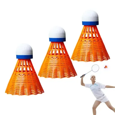 Night Training Ball Colorful Foam Shuttlecock For Night Training Windproof Light-Up Outdoor Sports