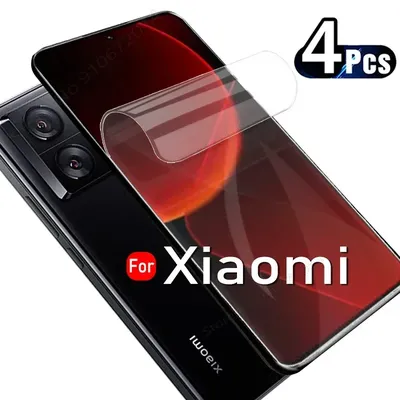 4PCS For Xiaomi 13T 12T 11T 10T Pro 11 12 13 Lite 5G Ne 12S 12X 14 Ultra Hydrogel Film Screen