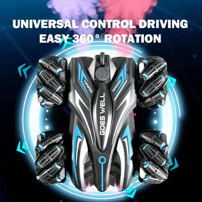 RC Stunt car Double flip 2.4Ghz remote control car 360 degree rotation toys Halloween, Thanksgiving,