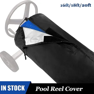 Solar Reel Protective Cover For 16-20ft Pool Reel Covers Winter Solar Blanket Cover Protective Solar Reel Protective Cover