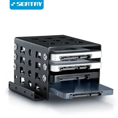 Seatay SU304 2.5 inch HDD Rack 2.5 inch to 3.5 inch Solid States Expansion Built-In Hard Disk Frame