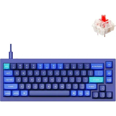 Q2 Wired Custom Mechanical Keyboard, QMK/VIA Programmable Macro, Full Aluminum, Hot-Swappable