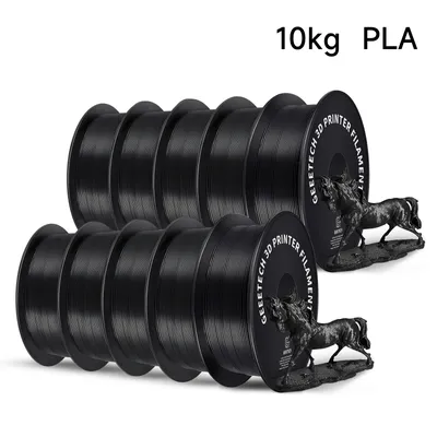 Geeetech 10Kg PLA Filament Plastic For 3D Printer 1.75mm,Tangle-Free, 3d Printing Wire Materials