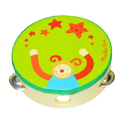 Hand Drums For Kids Music Cartoon Drum Toy For Children Musical Instrument Tool With Bell For Party