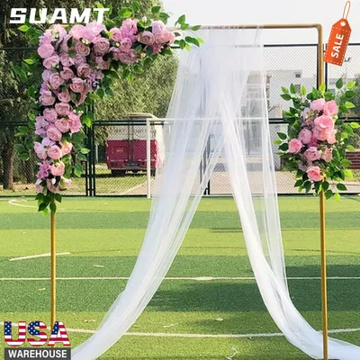 Metal Square Balloon Arch Wedding Decoration Graduation Event Party Decoration Photo Background