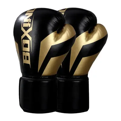 Guantes Box Pro Training Sparring Gloves Ventilated Palm Genuine Leather Heavy Punching Adjustable