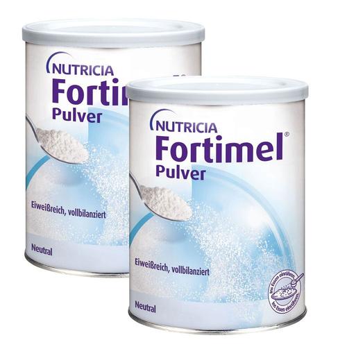 Fortimel Pulver Aufbaunahrung Neutral Doppelpack 2x670 g