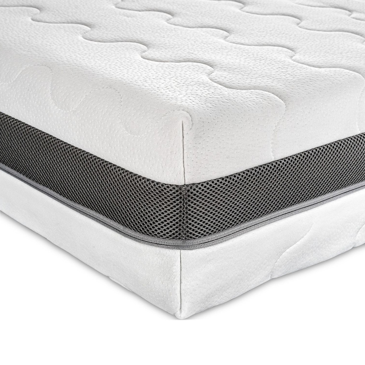 Sleepneo Orthopädische Matratze 120x200 H4 H3 - Höhe 18cm - 7 Zonen Kaltschaummatratze 120x200 mit Aloe Vera Doppeltuchbezug, OEKO-TEX 100 zertifiziert Image