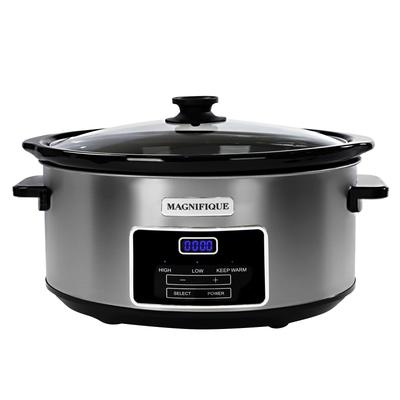 8-Quart Programmable Slow Cooker with Non-Stick Pot