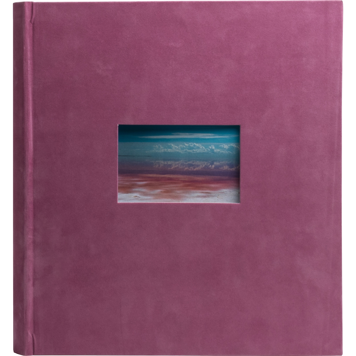 Exacompta 16179E Fotoalbum, 60 weiße Seiten, Skandi - Altrosa Image