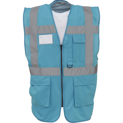 Gilet de travail RETRO multipoches sapphire
