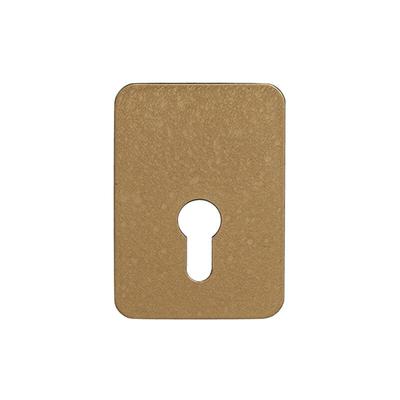 Gegenplatte CAVERS ISEO - für Schloss Arnov Europrofil - Bronze - 9701EU01SA Image