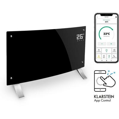 Klarstein - Bornholm Curved Smart Konvektionsheizgerät 2000 w App-Steuerung Timer