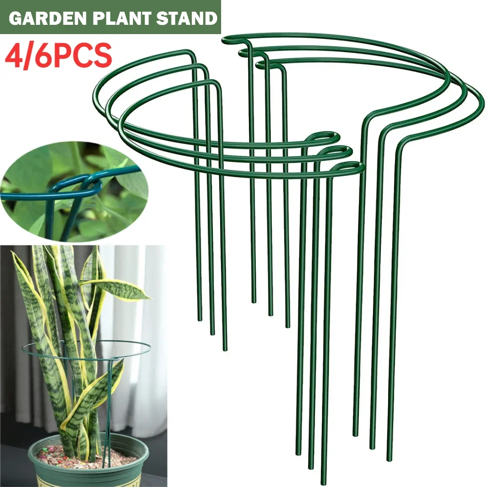 Kletter pflanzen halterung Pfahl pfahl rahmen Gewächshaus anordnung Gartenarbeit fester Ruten halter für Blumen pflanze Rebe Kletter halterung Image