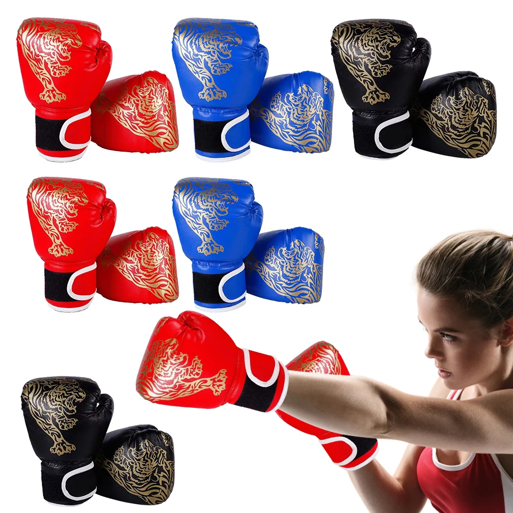 Box handschuhe atmungsaktive profession elle Box handschuhe bequeme Muay Thai Handschuhe Stanzen Trainings handschuhe für das Training Sandsack Image