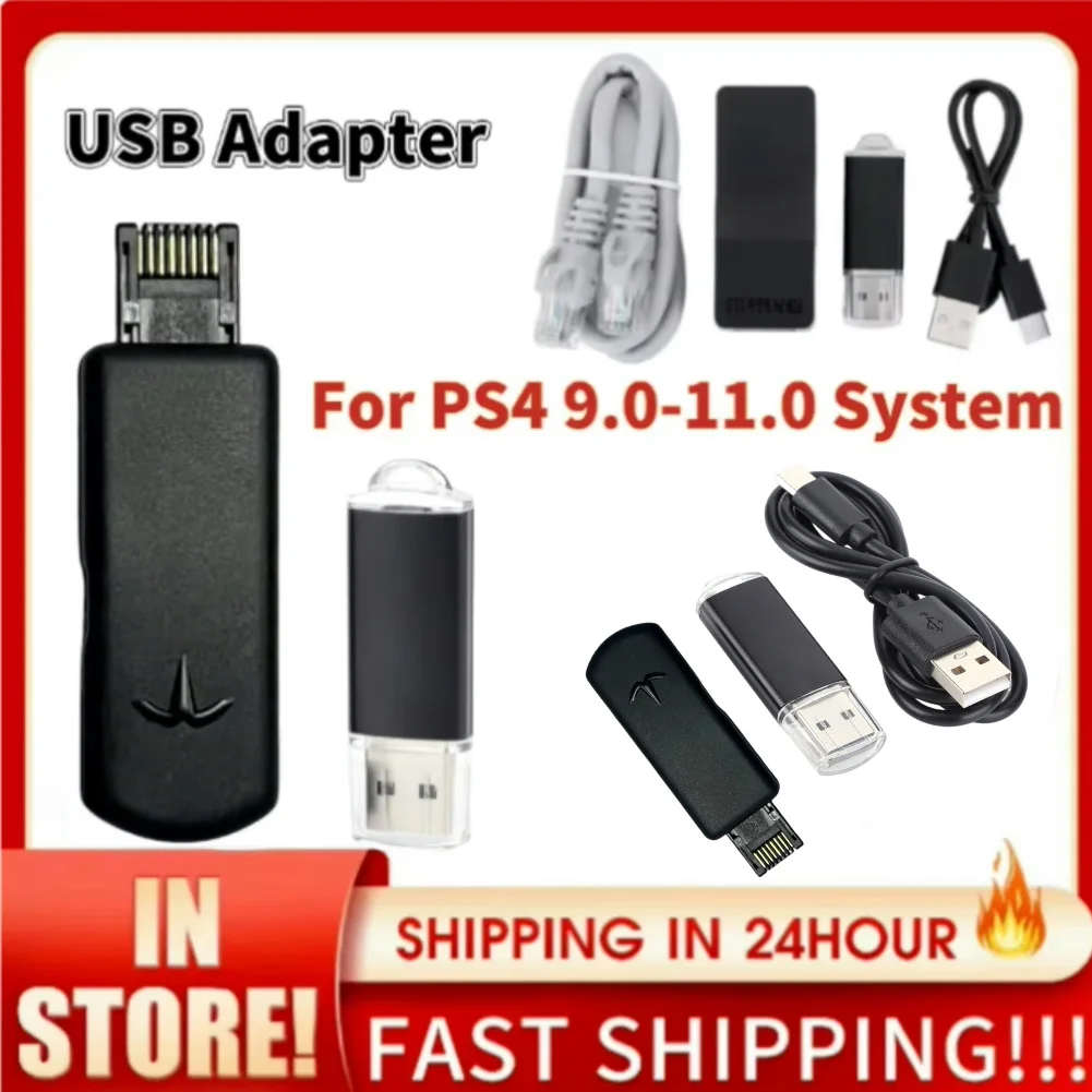 One-Key-JB-Tool-Mod-Kit JB-USB-Adapter mit Typ-C-Kabel-Kit-Spiel zubehör für das ps4/ps4 pro/ps4 slim 2008-2015 System Image