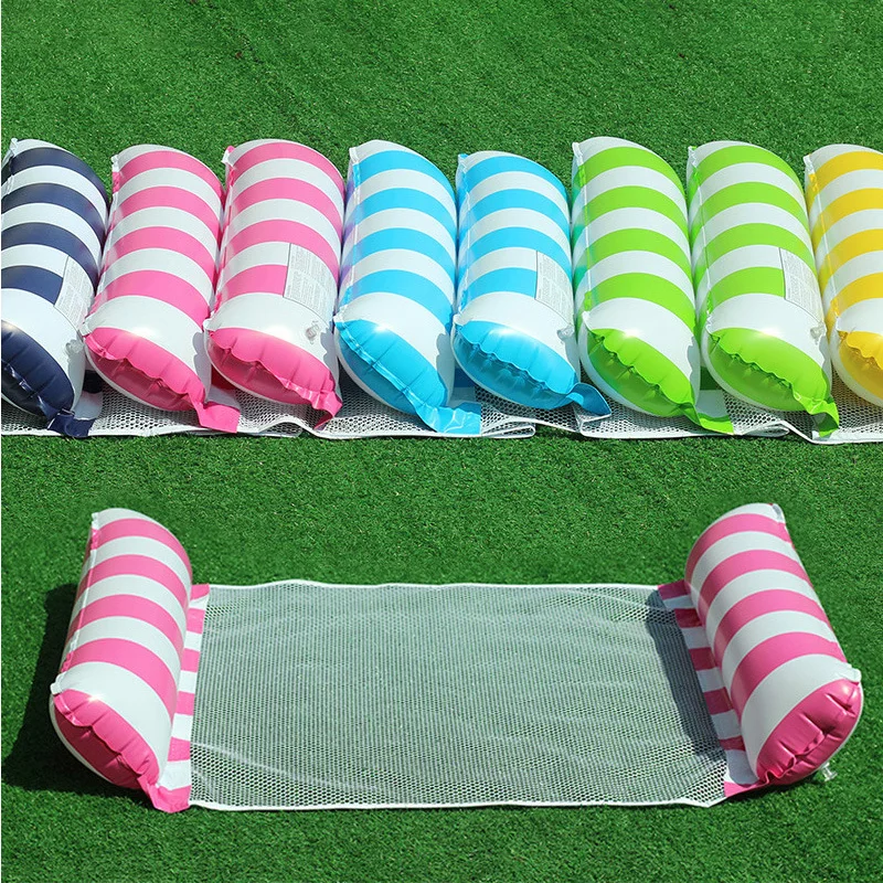 Pool-Hängematten-Schwimmer, 1 Packung 4-in-1 aufblasbare Wasser-Hängematten-Floaties (Sattel, Lounge-Sessel, Hängematte, Drifter), Pool Float Loun Image