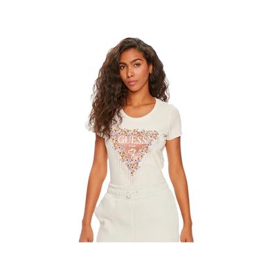 T-Shirt Guess Femme Blumen Image