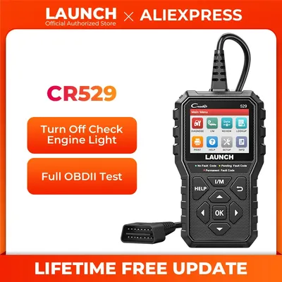 LAUNCH Creader 529 OBD2 Scanner Automotive Diagnostic Tool OBDII Code Reader Fault Code Read OBD