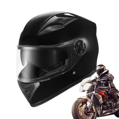 Motorcycle Helmets For Adults Full Face Helmets Wind Sun Shield Dual Visors Lightweight Anti-Fog