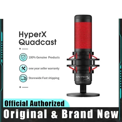 Top QuadCast / QuadCast S E-Sports Microphone Computer Gaming Live Microphone RGB Microphones For Pc