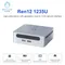 GenMachine Ren12 1235U Mini PC Intel 12th i5 1235U 10 cores lris Xe Graphics (Up to 1.2G) DDR4