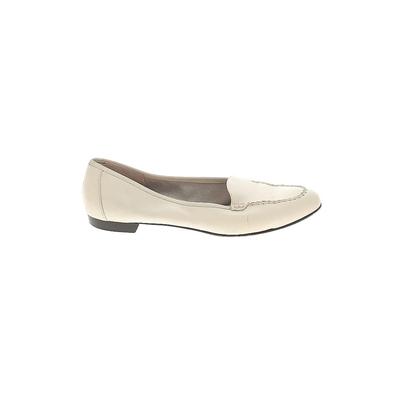 Salvatore Ferragamo Flats: Ivory Shoes - Women's Size 9