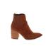 Steve Madden Ankle Boots: Brown Shoes - Women's Size 5 1/2