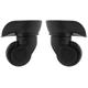 Spinner Caster,Swivel Wheels Replacement,1 Pair Universal Swivel Suitcase Luggage Mute Casters Replacement Wheels- Easy to Use Than Baggage Wheel Without Any Effort Castors
